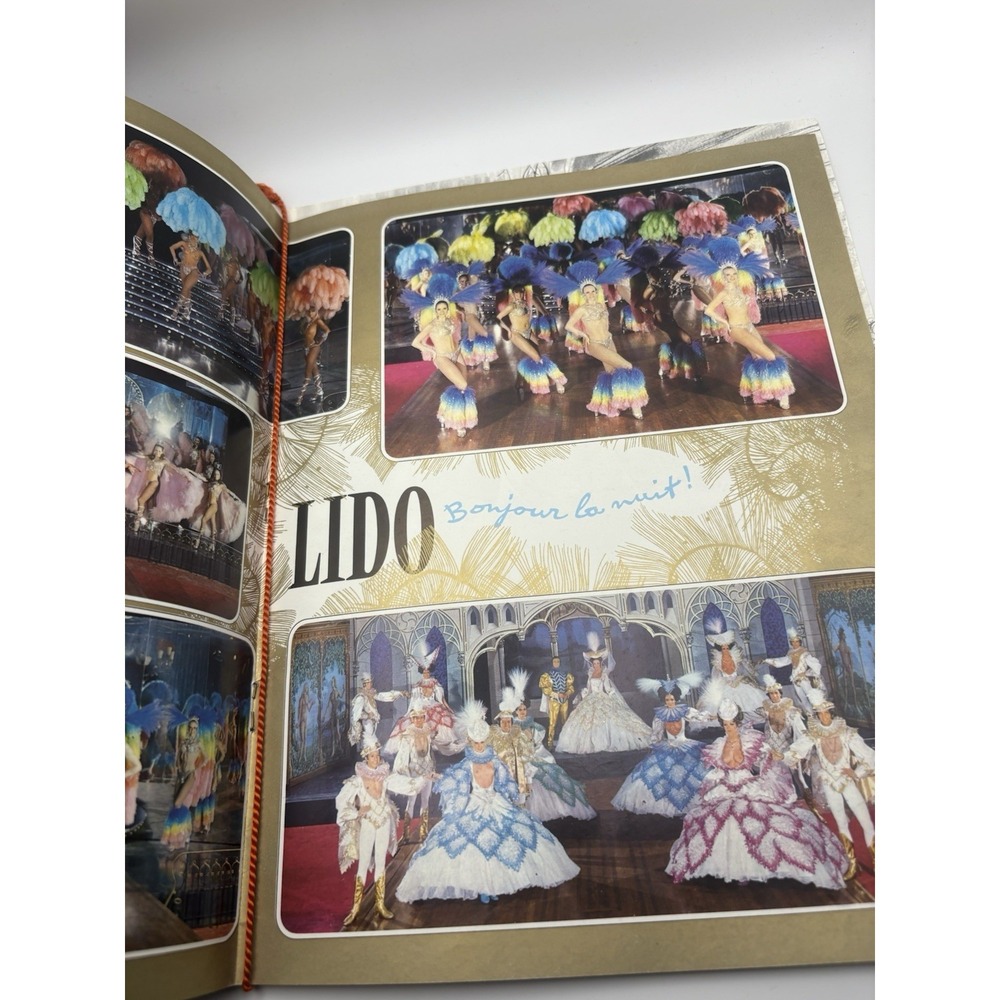 Lido Paris Cabaret‎ Program Menu Le Plus Celebre Cabaret Du Monde Champs Elysee - Picture 5 of 6